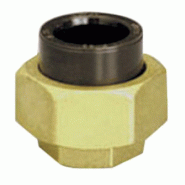 Union mixte 3 pièces - laiton taraudée HTA femelle à coller - D 016x3/8"