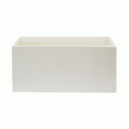 WellHome - Jardinière Rodr-i blanche 70x30x30cm - blanc WH13563