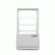 Arktic HENDI - Vitrine de table, 58 litres - 397x444xH795 mm - Ref 233610 - blanc inox 233610