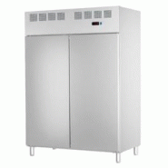 Armoire frigorifique 2 portes 530x650 gn 2/1 ou 400x600 - 1400x820x2010 mm - 380 W 230/1V - 77399509 Eurast - gris inox 77399509 Armoire frigorifique 2 portes 530x650 gn 2/1 ou 400x600 - 1400x820x2010 mm - 380 W 230/1V - 77399509 Eurast - gris inox 77399509