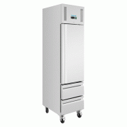 Armoire réfrigérée négative GN compacte série G 1 porte et 2 tiroirs 180L UA116 Polar