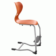 Chaise avec Repose-pieds réglable -  ergonomique pour élèves de primaire - EWF.3