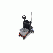 Chariot de lavage numatic mmt1616g midmop 2 seaux+presse+seau pivot