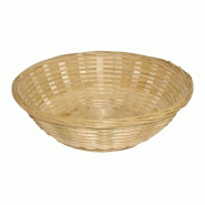 Corbeille à pain en osier ronde | Olympia - Y570