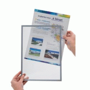 Edimeta Porte-affiche magnétique A1 - transparent plastique 212131Q Edimeta Porte-affiche magnétique A1 - transparent plastique 212131Q