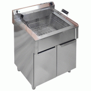 Friteuse électrique pour pâtisserie sur soubassement fermé, 35 litres 800x700x1030 mm - VIRTUS - 0615402064392
