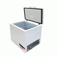 Gasfrit – Congélateur coffre 1 porte, 150 litres, 710 x 530 x 820 mm - blanc aluminium gtb1