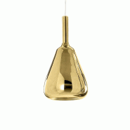 Gea Luce Suspension Ofelia S/11 - Verre Borosilicate Or Miroir, Douille G9, Câble 3 Mètres, Ip20, Design Lumineux - Gealuce - OFELIA S/11 - ORO SPEC
