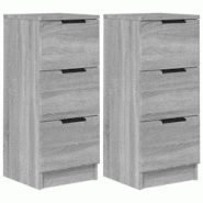 Helloshop26 - Buffet bahut commode armoire meuble de rangement organisateur cuisine salle de séjour salons lot de 2 sonoma 30 x 30 x 02_0036941 - 300 Helloshop26 - Buffet bahut commode armoire meuble de rangement organisateur cuisine salle de séjour salons lot de 2 sonoma 30 x 30 x 02_0036941 - 300