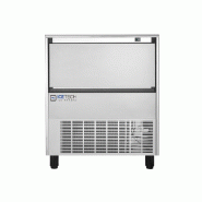 Machine à glaçons pleins - cubes de 12g - 145 kg/24h - Stockage 45 kg | Ice Tech HD 100