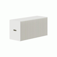 Présentoir accordéon Papéa blanc 100x38x48 cm