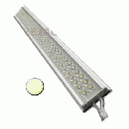 Réglette alu 144 leds blanc chaud réf zba 144-50bc