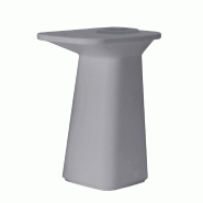 Table haute design in & out NOMA - gris