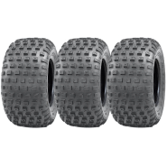 Pneus ATV 145/70-6 Knobby Quad Trailer, 50cc 90cc 110cc, 75kgs Wanda (Lot de 3) Pneus ATV 145/70-6 Knobby Quad Trailer, 50cc 90cc 110cc, 75kgs Wanda (Lot de 3)