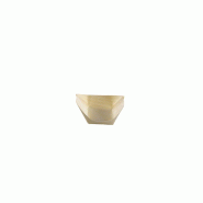 Betik Ecoline – 2500 unités – Barquette bateau bois FSC  – 9 cm - beige Bois massif 1010989