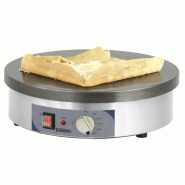 Crêpière électrique ronde inox diamètre 40 cm puissance 2700 w - PCCR40EP_0