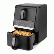 Emerio Airfryer 2500 W – Double zone 3,5 L + 6,5 L – Écran numérique – 80-200 °C – Sync Finish – Préchauffage rapide – AF-133542 - noi