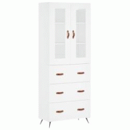 Helloshop26 - Buffet bahut commode armoire meuble de rangement organisateur cuisine salle de séjour salon haut 69,5 x 34 x 180 cm 02_0032746 - 300021 Helloshop26 - Buffet bahut commode armoire meuble de rangement organisateur cuisine salle de séjour salon haut 69,5 x 34 x 180 cm 02_0032746 - 300021