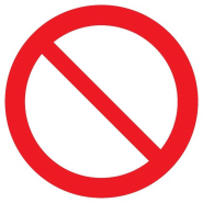 Panneaux rigides ronds 300 mm interdictions obligations - PNRPSC-TL04/I_0