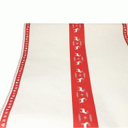 Papstar 12 rouleaux de chemin de table, papier 3 m x 1,2 m "Rennes" - rouge papier 89538 Papstar 12 rouleaux de chemin de table, papier 3 m x 1,2 m "Rennes" - rouge papier 89538