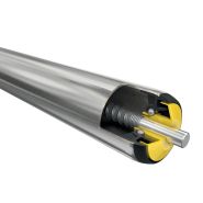 Série 1100 - rouleaux pour vrac  - interroll - vitesse de convoyage max.  0,3 m/s