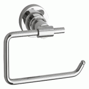 Tesa Luup Dérouleur papier toilette, métal chromé, adhésif, technologie sans percer, 105mm x 140mm x 75mm - argenté métal 40287-00000-00