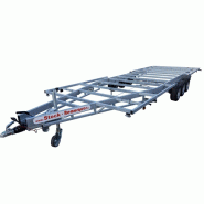 TH 7m80 x 2m44 Version basse 3 essieu x 1800 kg TH 7m80 x 2m44 Version basse 3 essieu x 1800 kg