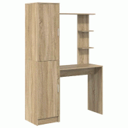 VidaXL Bureau 2 pcs Chêne Sonoma Modèle Titan Design Plus - 3337283