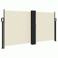 VidaXL Auvent latéral rétractable crème 120x600 cm Modèle Helios Nova Plus - 4004595