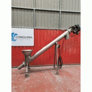 Vis sans fin inclinée en acier inoxydable atex - référence                        :                         c13856