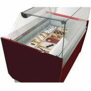Vitrine de présentation glacier 10+10 bacs - ESTI Multicouleurs - Terre_0