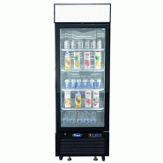 ATOSA Armoire positive vitree 1 porte  MCF8722GR - inox MCF8722GR