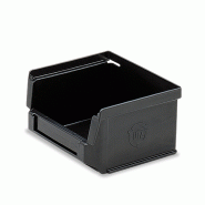 Bac à bec ESD 0,3 L - 90x102x54 mm - Antistatique, gerbable, en PP ESD pour composants électroniques Bac à bec ESD 0,3 L - 90x102x54 mm - Antistatique, gerbable, en PP ESD pour composants électroniques