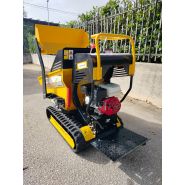 Brouette à chenilles pour transport de bois, terre et gravier