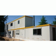 Constructions modulaires bungalow de chantier