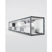 Container restaurant mobile idéal pour les grandes opérations culinaires - Cargo Food 40