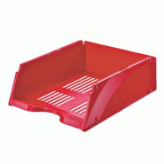 Esselte Lot de 6 Corbeille à courrier Transit Jumbo A4+, coloris rouge - rouge 15618