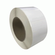 Etiquettes 90x60mm / papier blanc brillant / bobine échenillée de 1000 étiquettes gs