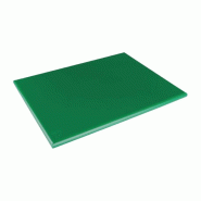 Grande planche à découper épaisse basse densité verte | Hygiplas - HC876