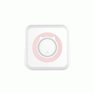Mini Imprimante Thermique Bluetooth Rose Photo Étiquette Sans Encre 200DPI YONIS - rose 3615616968995 Mini Imprimante Thermique Bluetooth Rose Photo Étiquette Sans Encre 200DPI YONIS - rose 3615616968995