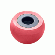 PLAST'UP ROTOMOULAGE Pot de fleurs sphérique xxl dolce vita 300l - ROUGEFRAISE - rouge 0750122560332