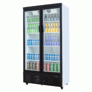 Romux® Professional Vitrine Réfrigérée MC 2 Portes 750 Litres Ventilées | Vitrine a boissons | Réfrigération Verticale Positive - 8435811803809_0
