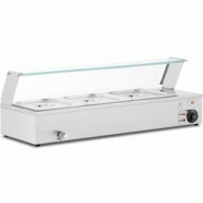 Royal Catering - Royal Catering RCBM_GN1/2_2 Bain-marie Chauffe-plat bain-marie Vitrine bain-marie professionnelle 2 000 W 3 x GN 1/2 Robinet De - 406