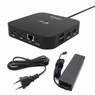 USB-C Dual HDMI Docking Station with Power Delivery 100 W + Universal Charger 100W