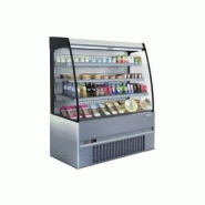 Vitrine réfrigérée ouverte murale semi cronus plus take-out lg.866 - 866x855x1500mm - ACPS806 - MAFIROL