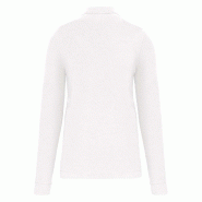 WK Designed To Work Polo manches longues homme Blanc 3XL 65% Polyester | 35% Coton - XXXL blanc 3663938185538