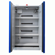 Armoire de charge batteries lithium-ion, 4 étagères, L 1200 mm