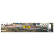 Barrière  filet pour fermeture de voies
