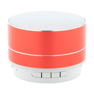Enceinte Bluetooth - boîtier aluminium - mains libres, radio FM, micro SD - couleur rouge Enceinte Bluetooth - boîtier aluminium - mains libres, radio FM, micro SD - couleur rouge