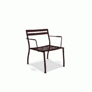 Fauteuil d'extérieur FLANER - bordeaux